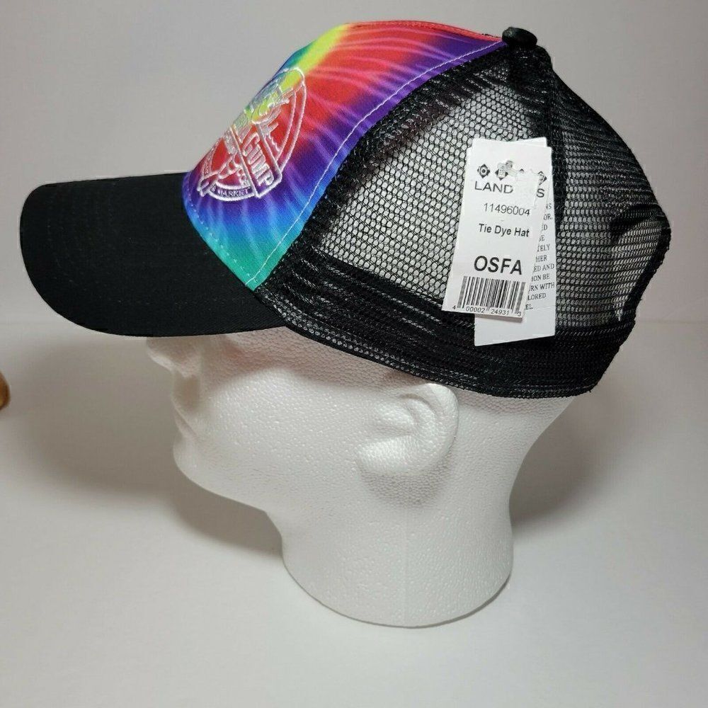 Bubba Gump Baseball Hat Tie Dye Snapback Shrimp Co. Restaurant Market Unisex NWT - Picture 4 of 12